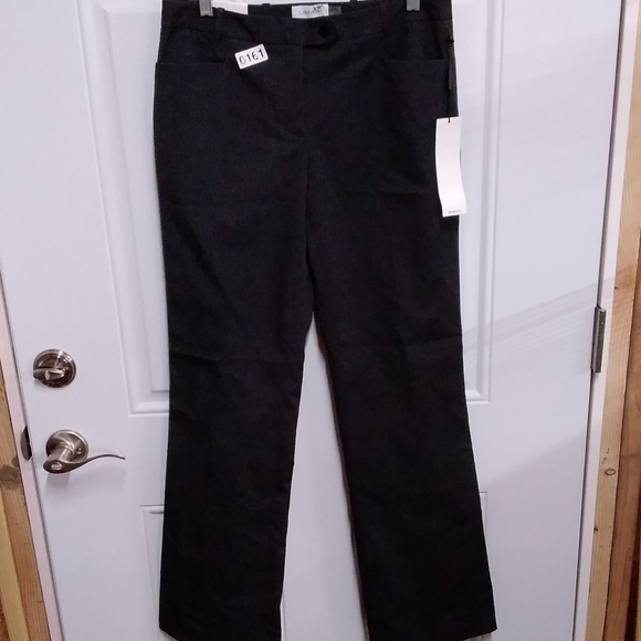 Calvin Klein Pants - Calvin Klein Modern Fit Charcoal Grey Pinstripe Trousers Nwt